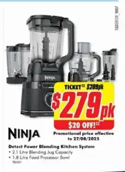 The Good Guys NINJA Detect Power Blending Kitchen System offer