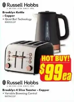 The Good Guys Brooklyn 4 Slice Toaster - Copper offer