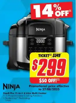 The Good Guys Foodi Pro 11-in-1Multi Cooker offer