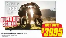 The Good Guys 100" Q7QAU 4K QLED Smart TV 2025 offer