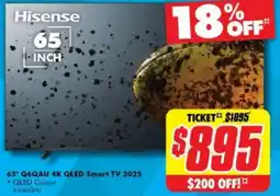 The Good Guys 65" Q6QAU 4K QLED Smart TV 2025 offer