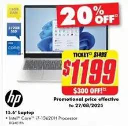 The Good Guys 15.6" Laptop offer