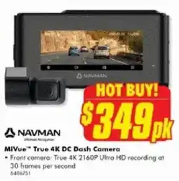 The Good Guys MiVue True 4K DC Dash Camera offer