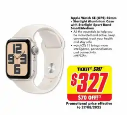 The Good Guys Apple Watch SE offer