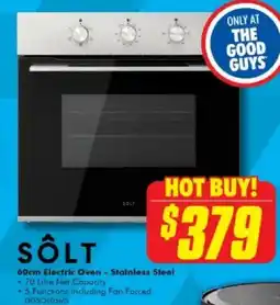The Good Guys 60cm Electric Oven - Stainless Steel offer