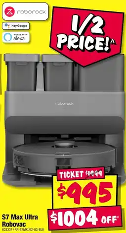 JB Hi-Fi S7 Max Ultra Robovac offer