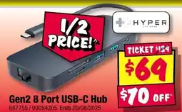 JB Hi-Fi Gen2 8 Port USB-C Hub offer