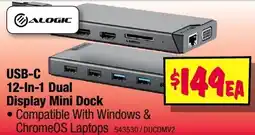 JB Hi-Fi USB-C 12-In-1 Dual Display Mini Dock offer