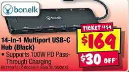JB Hi-Fi 14-In-1 Multiport USB-C Hub (Black) offer