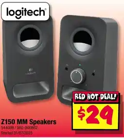 JB Hi-Fi Z150 MM Speakers offer