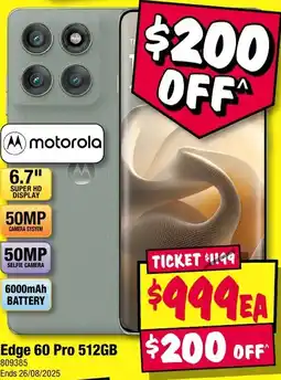JB Hi-Fi Edge 60 Pro offer