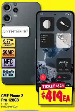 JB Hi-Fi CMF Phone 2 Pro 128GB offer