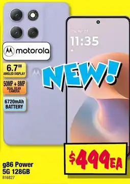 JB Hi-Fi G86 Power 5G 128GB offer