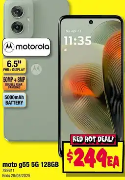 JB Hi-Fi Moto g55 5g 128gb offer