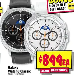 JB Hi-Fi Galaxy Watch8 Classic offer