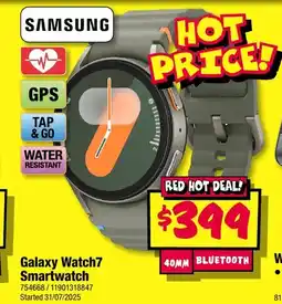 JB Hi-Fi Galaxy Watch7 Smartwatch offer