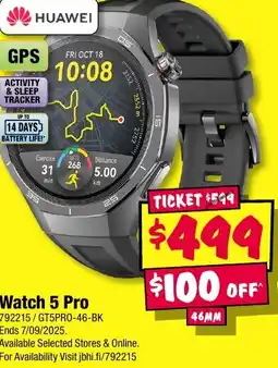 JB Hi-Fi Watch 5 Pro offer