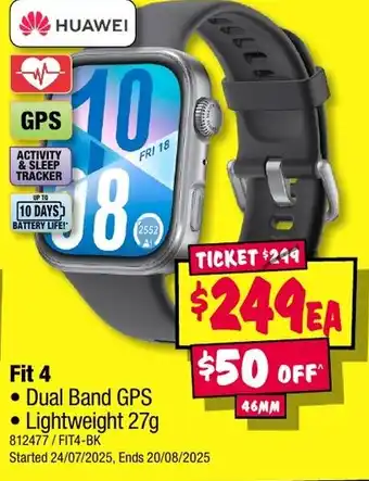 JB Hi-Fi Fit 4 offer