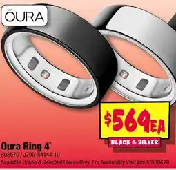 JB Hi-Fi Oura Ring 4 offer