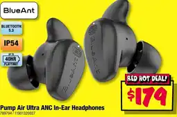 JB Hi-Fi Pump Air Ultra ANC In-Ear Headphones offer