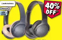 JB Hi-Fi ATH-S220BT Wireless Over Ear Headphones offer