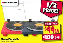 JB Hi-Fi Manual Turntable offer