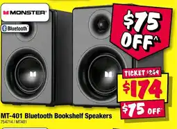 JB Hi-Fi MT-401 Bluetooth Bookshelf Speakers offer