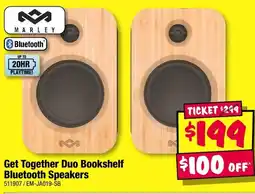 JB Hi-Fi Get Together Duo Bookshelf Bluetooth Speakers offer