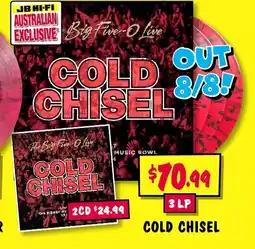 JB Hi-Fi COLD CHISEL offer