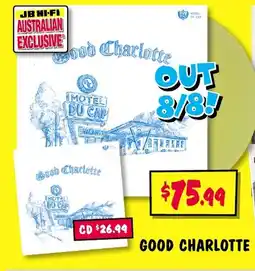 JB Hi-Fi Good Charlotte offer