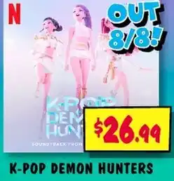 JB Hi-Fi K-POP DEMON HUNTERS offer
