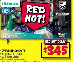 JB Hi-Fi 40" Full HD Smart TV offer