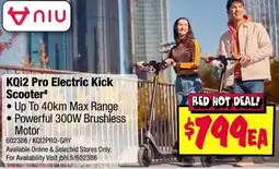 JB Hi-Fi KQi2 Pro Electric Kick Scooter offer