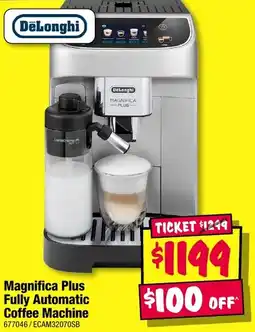 JB Hi-Fi Magnifica Plus Fully Automatic Coffee Machine offer