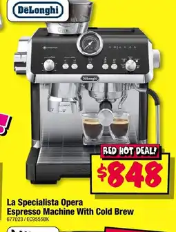 JB Hi-Fi La Specialista Opera Espresso Machine With Cold Brew offer