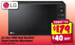 JB Hi-Fi 1000 Watt NeoChef Smart Inverter Microwave offer