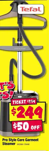 JB Hi-Fi Pro Style Care Garment Steamer offer