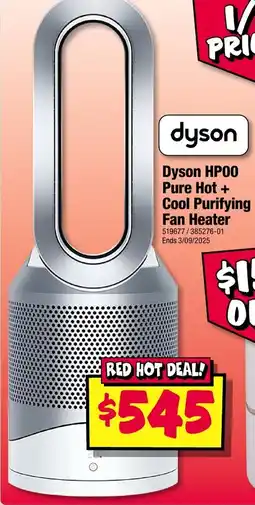 JB Hi-Fi dyson Pure Hot Cool Purifying Fan Heater offer