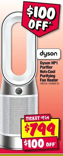 JB Hi-Fi Purifier Hot Cool Purifying Fan Heater offer