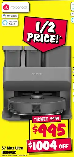 JB Hi-Fi S7 Max Ultra Robovac offer