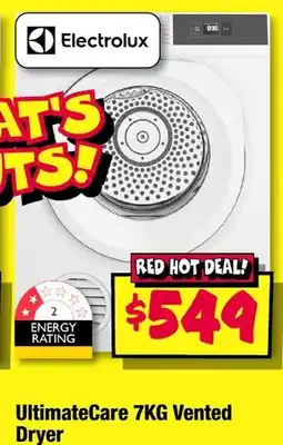 JB Hi-Fi UltimateCare Vented Dryer offer