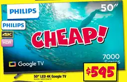 JB Hi-Fi 50" LED 4K Google TV offer