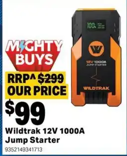Mitre 10 Wildtrak jump starter offer
