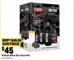 Mitre 10 Kitten 5Pce Car Care Kit offer