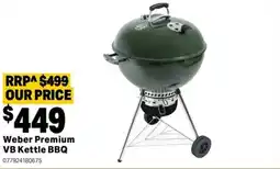 Mitre 10 Weber Premium VB Kettle BBQ offer