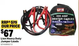 Mitre 10 Lion Heavy Duty Jumper Leads offer