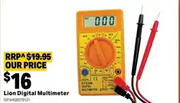 Mitre 10 Lion Digital Multimeter offer