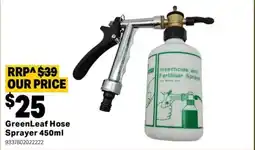 Mitre 10 GreenLeaf Hose Sprayer offer