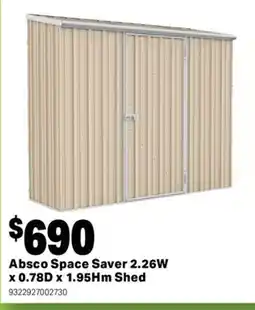 Mitre 10 Absco Space Saver offer