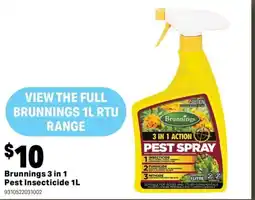 Mitre 10 Brunnings 3 in 1 Pest Insecticide offer